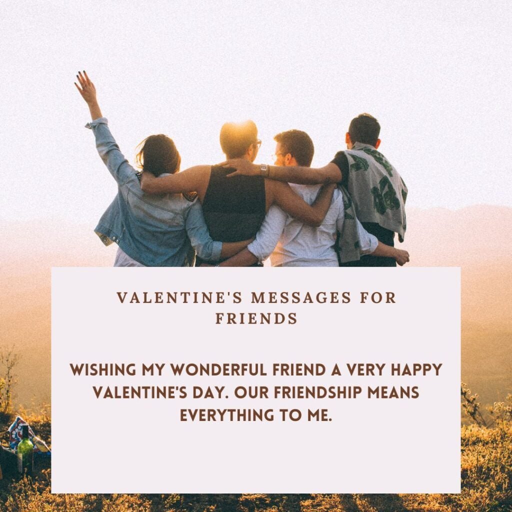 Valentines Messages for Friends 1