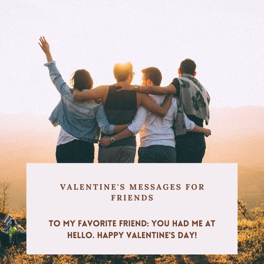 Valentines Messages for Friends 10