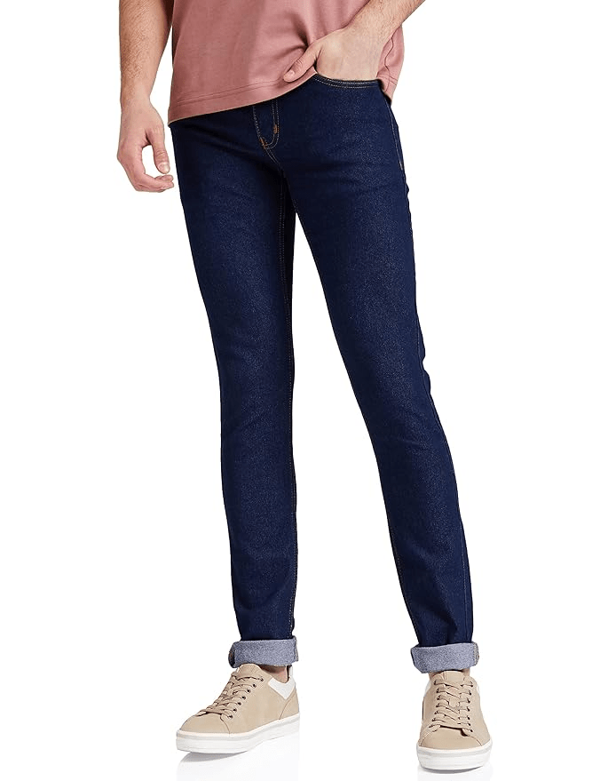 Men's Brown Slim Fit Jeans - Types of Jeans for men