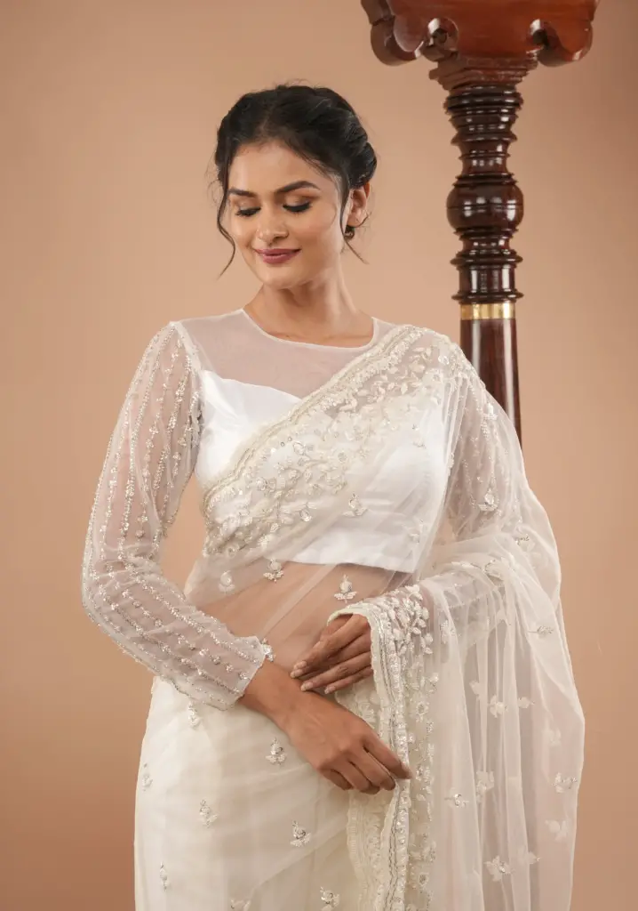 Different Types of Blouse Designs: A Complete Guide to Elevate Your Style 9 sheer blouse