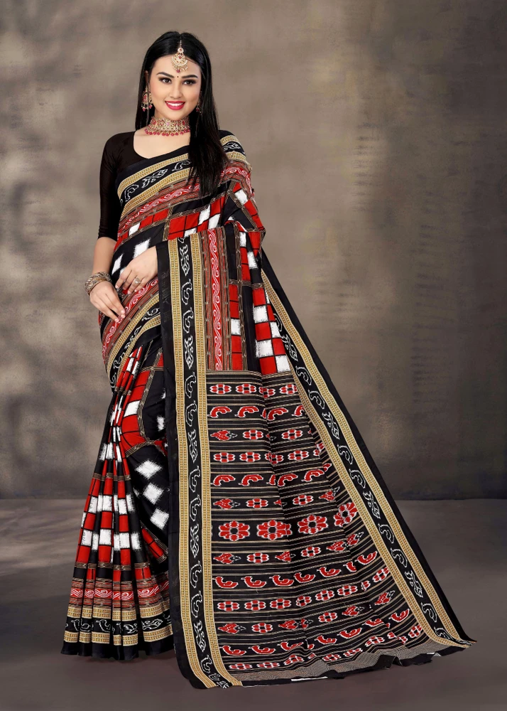 Types of Sarees Names: Saree Varieties From Across India 8 Sambalpuri Saree