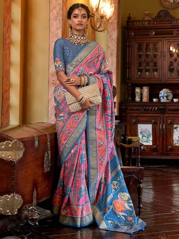 Types of Sarees Names: Saree Varieties From Across India 9 Pochampally Saree