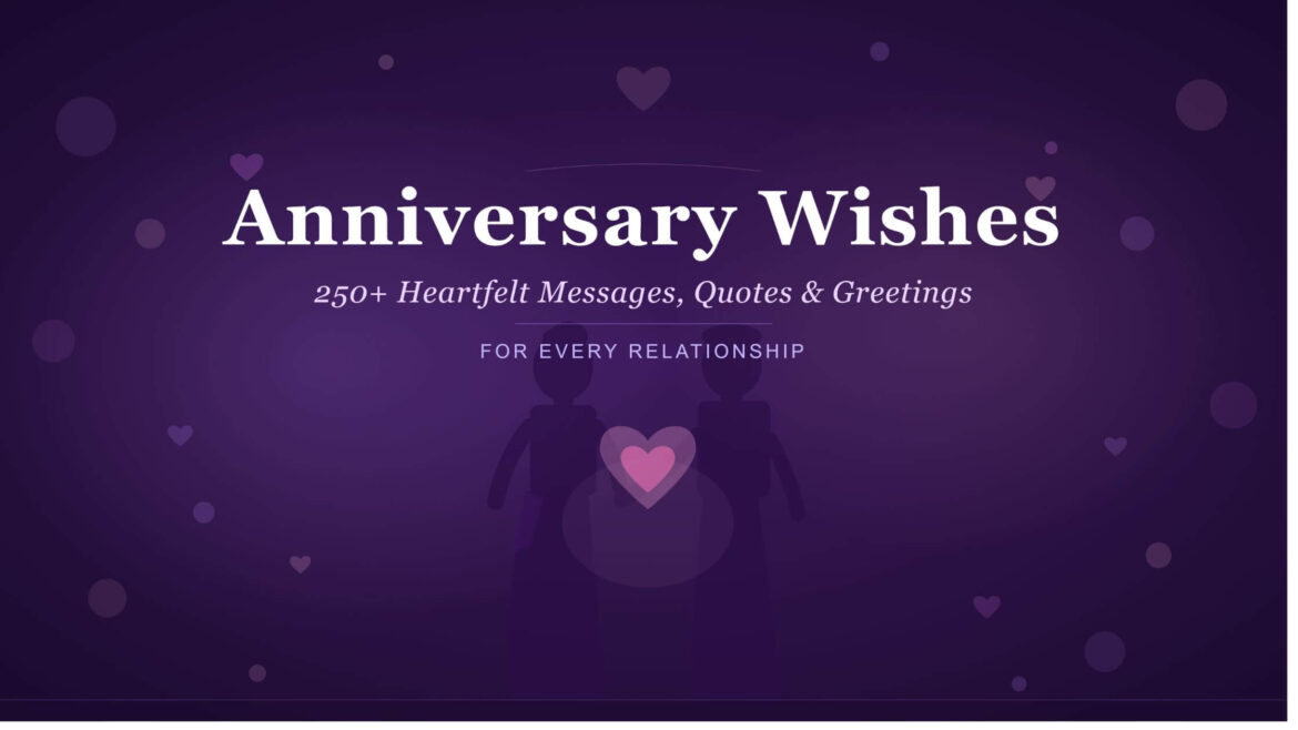 Happy Anniversary Wishes