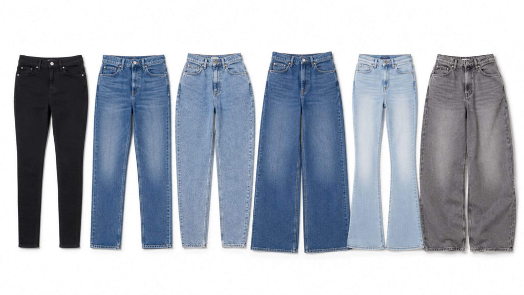 Jean Color Types Types of Jeans: 25 Styles, Fits and Names (2026 Guide)